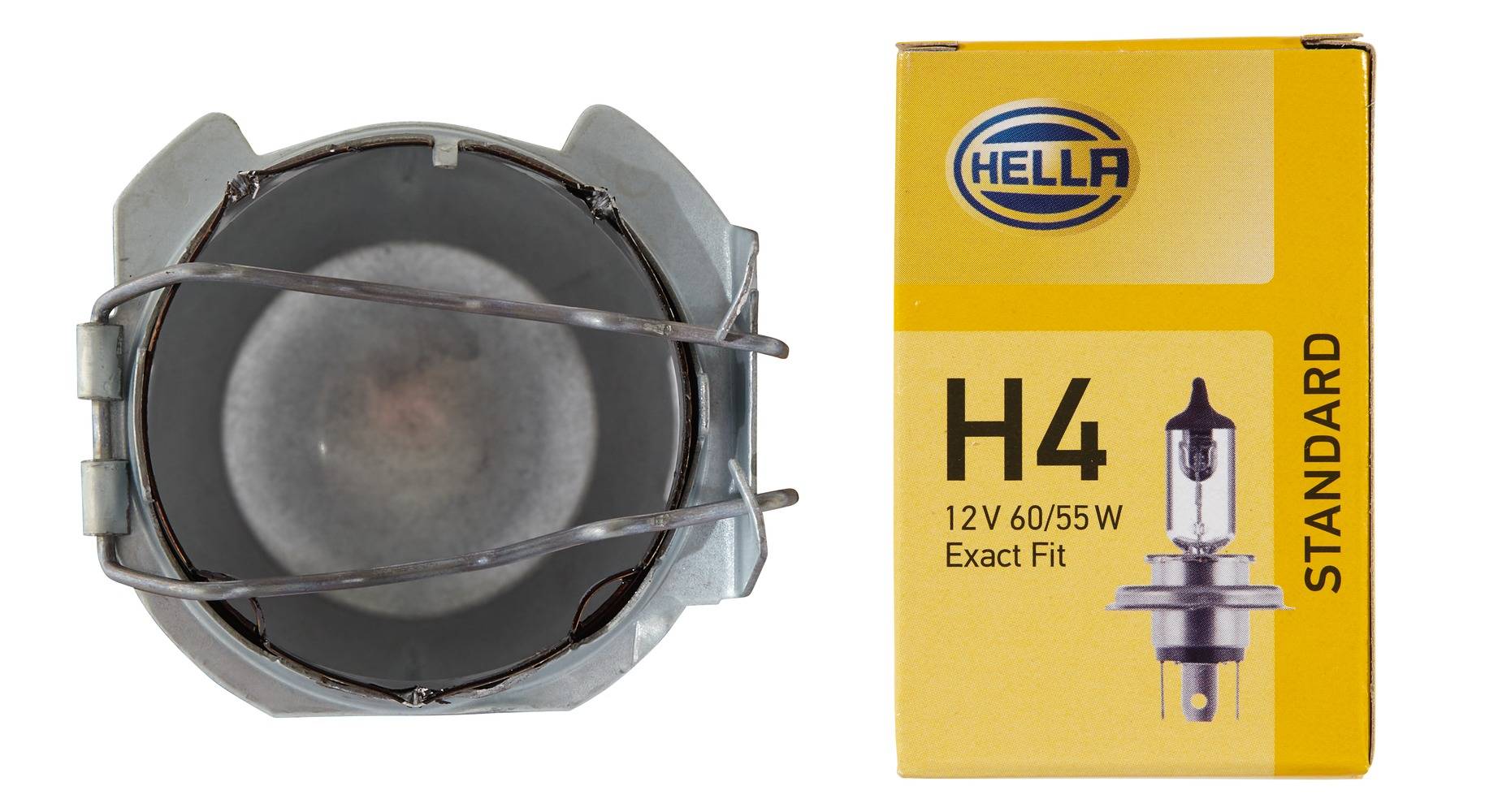 HELLA 1A6 002 395-991 Halogen-Hauptscheinwerfersatz - 12V - rund - Referenzzahl: 20 - Einbau - gewöl