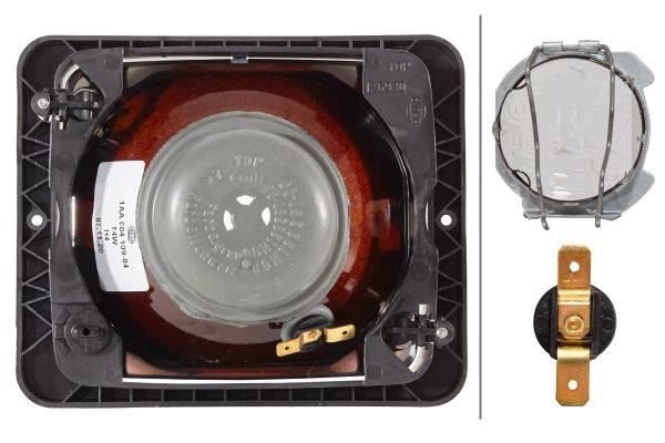 HELLA 1AA 004 109-041 Halogen-Hauptscheinwerfer - 12/24V - Referenzzahl: 10 - Einbau - links/rechts
