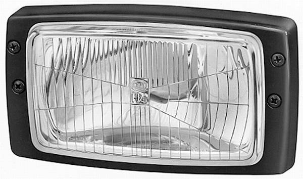 HELLA 1GD 996 018-587 Halogen-Arbeitsscheinwerfer - Modul 6213 - 24V - Anbau/Einbau - Nahfeldausleuc