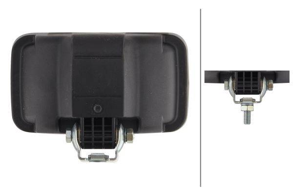 HELLA 1AB 007 145-001 Halogen-Hauptscheinwerfer 7145 - 12V - Referenzzahl: 10 - Anbau - links/rechts