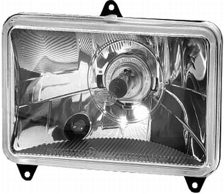 HELLA 1AB 008 888-051 Halogen-Hauptscheinwerfer - 12/24V - Einbau - glasklare Streuscheibe - links/r