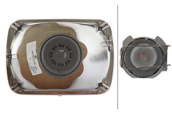 HELLA 1AE 003 427-011 Halogen-Scheinwerfereinsatz, Hauptscheinwerfer - 12/24V - Referenzzahl: 17.5 -