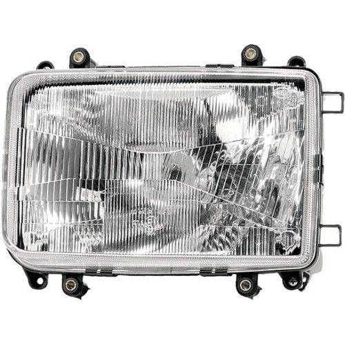 HELLA 1AG 007 660-011 Halogen Hauptscheinwerfer, Links, Ohne Kurvenlicht, mit Glühlampen