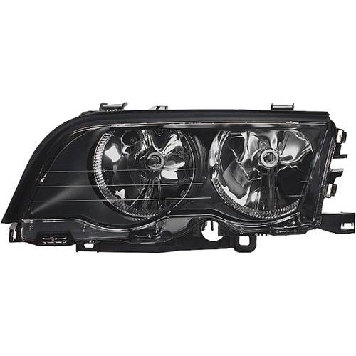 HELLA 1AL 008 403-021 Halogen Hauptscheinwerfer, Rechts, Ohne Kurvenlicht, mit Glühlampen