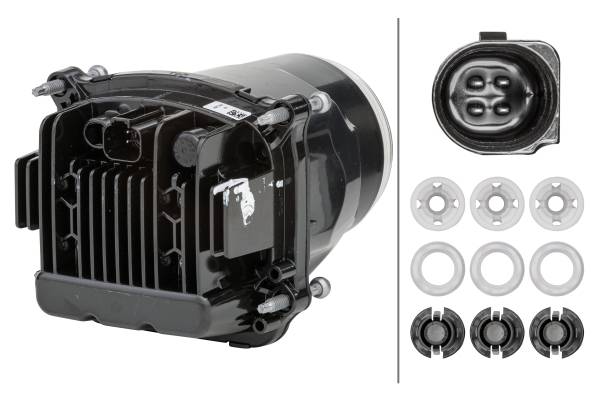 HELLA 1AL 012 758-021 DE/LED-Scheinwerfereinsatz, Hauptscheinwerfer - 90mm Performance Bi-LED L5570