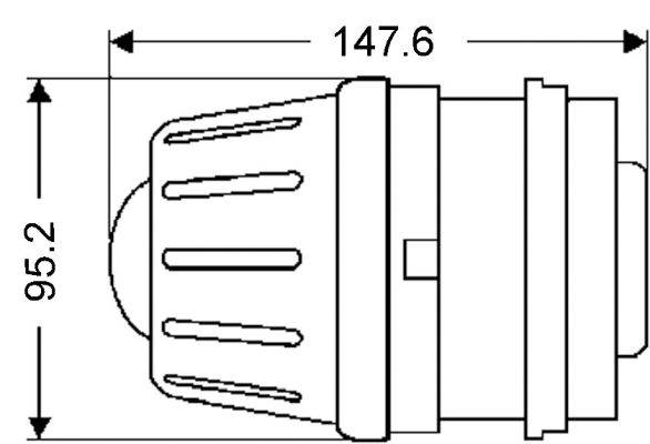HELLA 1BL 009 071-081 DE/Halogen-Hauptscheinwerfer - Premium 50 - 12V - rund - Einbau - links/rechts