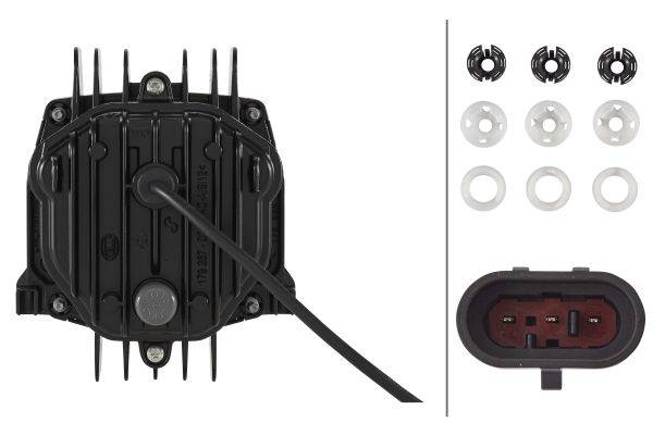 HELLA 1BL 010 820-801 DE/LED-Hauptscheinwerfer - 90mm Performance Bi-LED L70 - 12V - rund - Einbau -