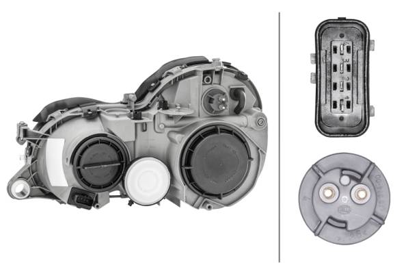 HELLA 1D9 007 450-141 Halogen-Hauptscheinwerfer - rechts - für u.a. MB Clk (C208)