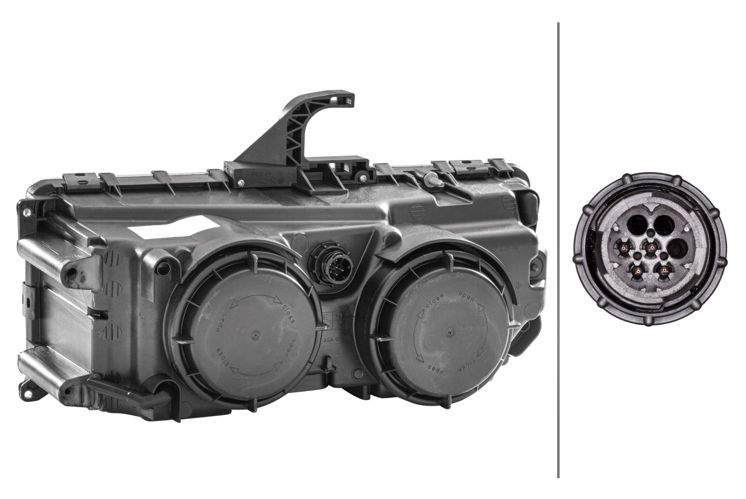 HELLA 1DB 247 011-041 Halogen-Hauptscheinwerfer - rechts - für u.a. MB Axor II