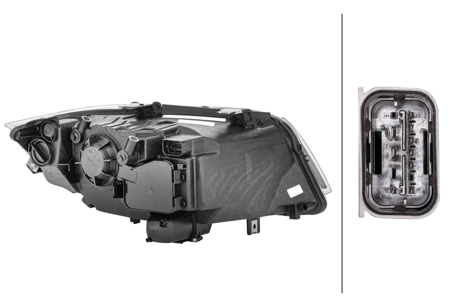 HELLA 1E1 354 699-011 Halogen-Hauptscheinwerfer - links - für u.a. BMW 3 (E90)