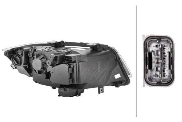 HELLA 1E1 354 699-011 Halogen-Hauptscheinwerfer - links - für u.a. BMW 3 (E90)