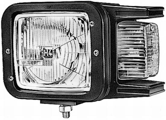 HELLA 1EA 007 108-021 Halogen-Hauptscheinwerfer - 12/24V - Referenzzahl: 10 - Anbau - rechts