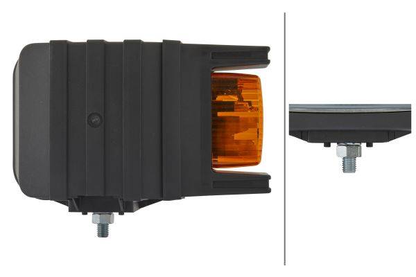HELLA 1EA 007 108-021 Halogen-Hauptscheinwerfer - 12/24V - Referenzzahl: 10 - Anbau - rechts