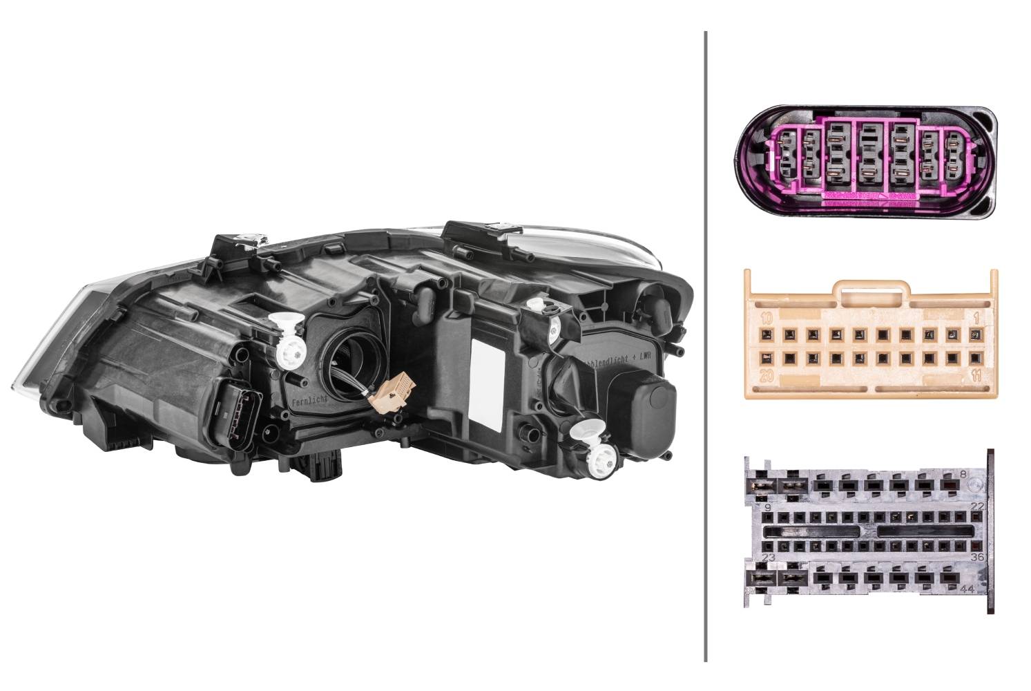 HELLA 1EA 012 034-421 LED-Hauptscheinwerfer - rechts - für u.a. VW Polo (6R1, 6C1)