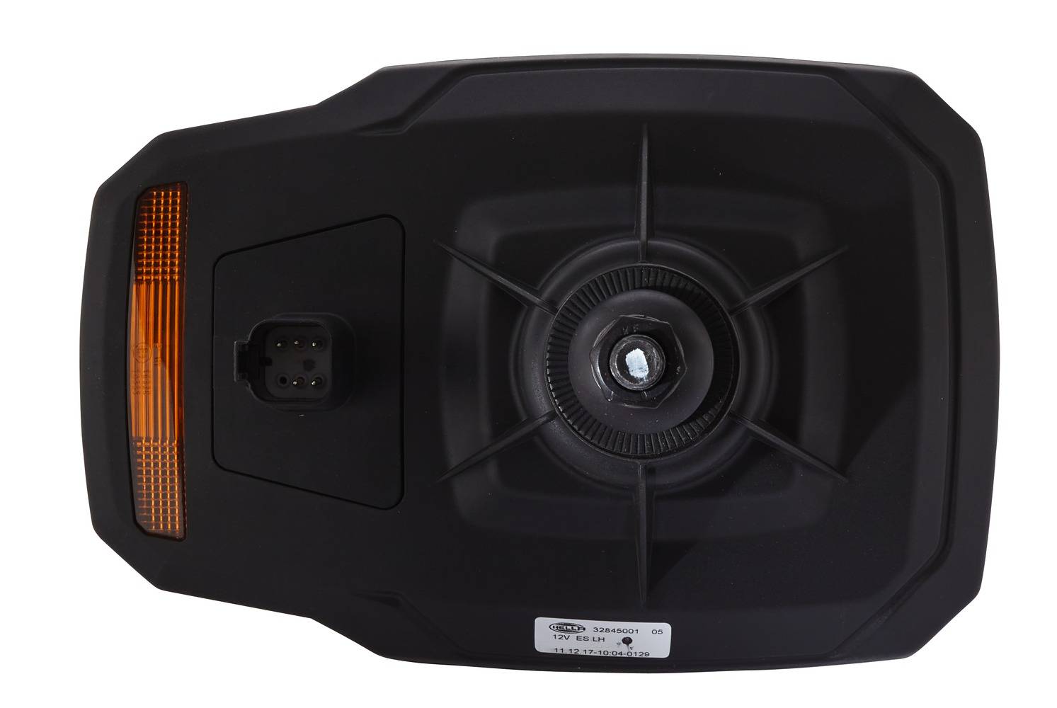 HELLA 1EA 328 450-011 Hauptscheinwerfer - 12V - Anbau - Lichtscheibenfarbe: gelb - Stecker: DEUTSCH