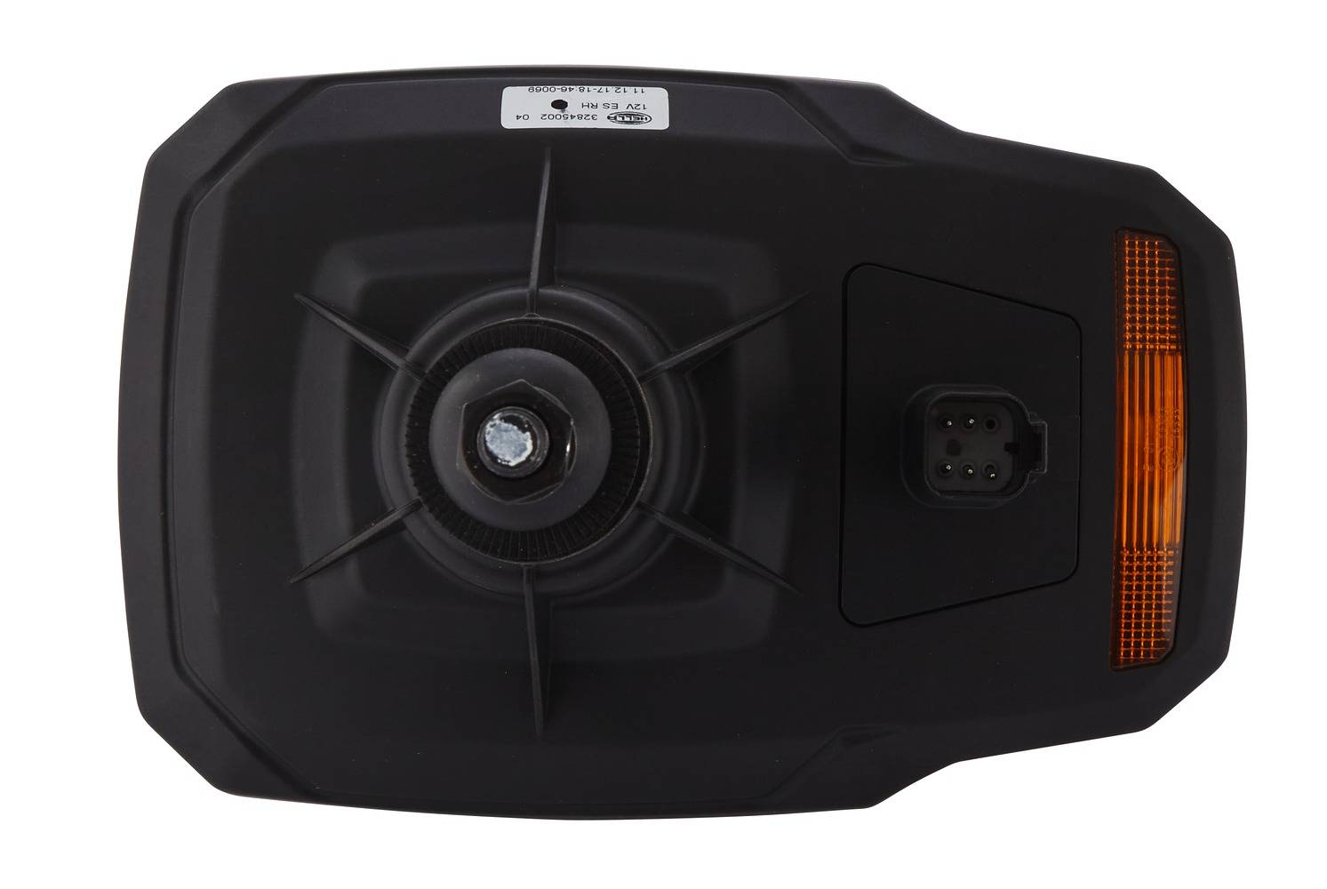 HELLA 1EA 328 450-021 Hauptscheinwerfer - 12V - Anbau - Lichtscheibenfarbe: gelb - Stecker: DEUTSCH