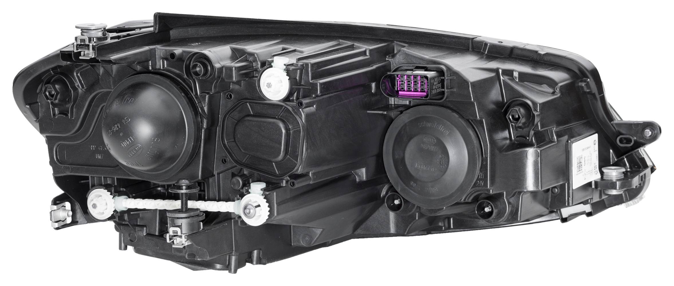 HELLA 1EB 013 924-011 FF/Halogen-Hauptscheinwerfer - links - für u.a. VW (Faw) Golf VII (Bn1, Bn2, C