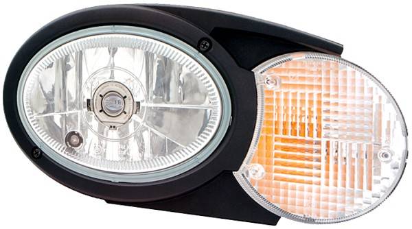 HELLA 1EB 996 167-031 Halogen-Hauptscheinwerfer - Combi 120 - 12/24V - Referenzzahl: 12.5 - Anbau/Ei