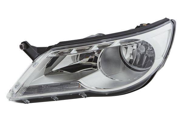 HELLA 1ED 247 038-211 FF/Halogen-Hauptscheinwerfer - links - für u.a. VW (SVW) Tiguan (591, 592)