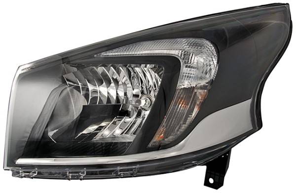HELLA 1LE 011 565-131 FF/Halogen-Hauptscheinwerfer - links - für u.a. Opel Vivaro B Platform/Chassis