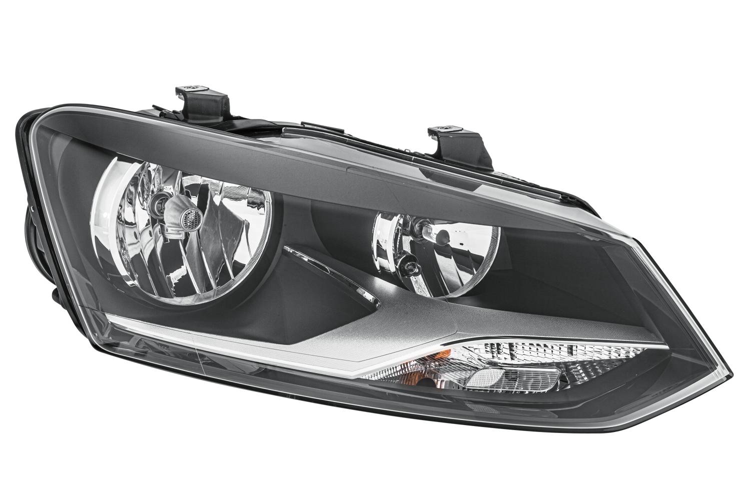 HELLA 1EE 247 051-021 Halogen-Hauptscheinwerfer - rechts - für u.a. VW Polo (6R1, 6C1)
