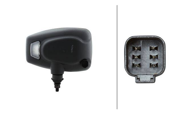 HELLA 1EE 996 174-357 Glühlampe-Hauptscheinwerfer - Combi 220 - 12V - Anbau - links