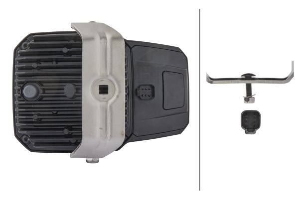 HELLA 1EE 996 374-001 LED-Hauptscheinwerfer - C140 - 12/24V - Anbau - links/rechts