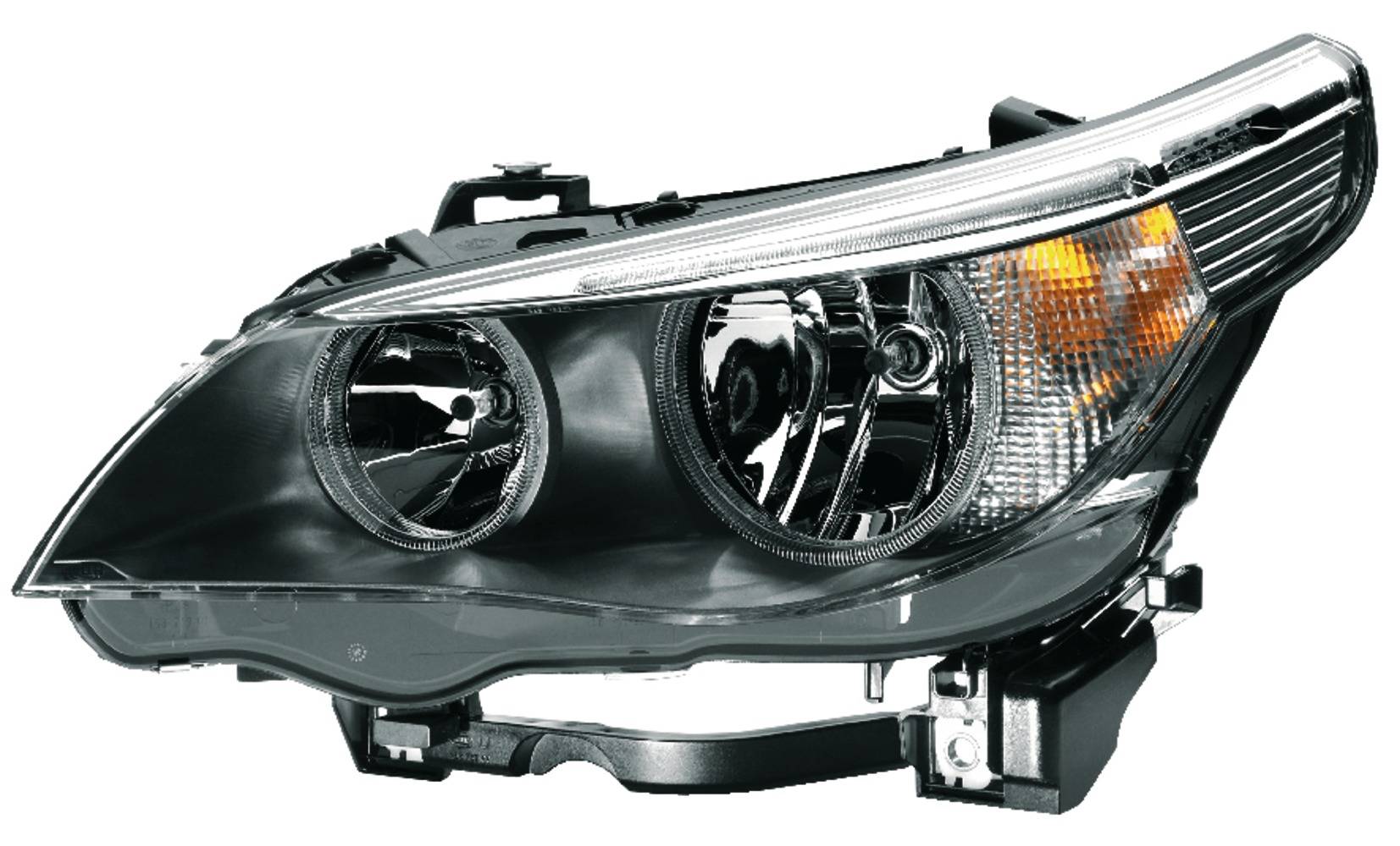 HELLA 1EF 008 673-111 Halogen-Hauptscheinwerfer - links - für u.a. BMW 5 (E60)