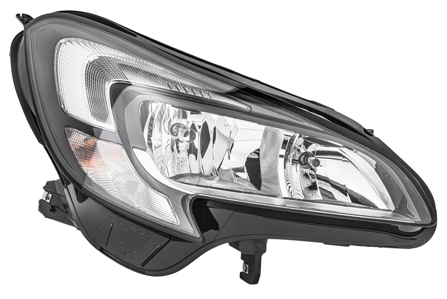 HELLA 1EF 011 830-061 Halogen/LED-Hauptscheinwerfer - rechts - für u.a. Opel Corsa E (X15)