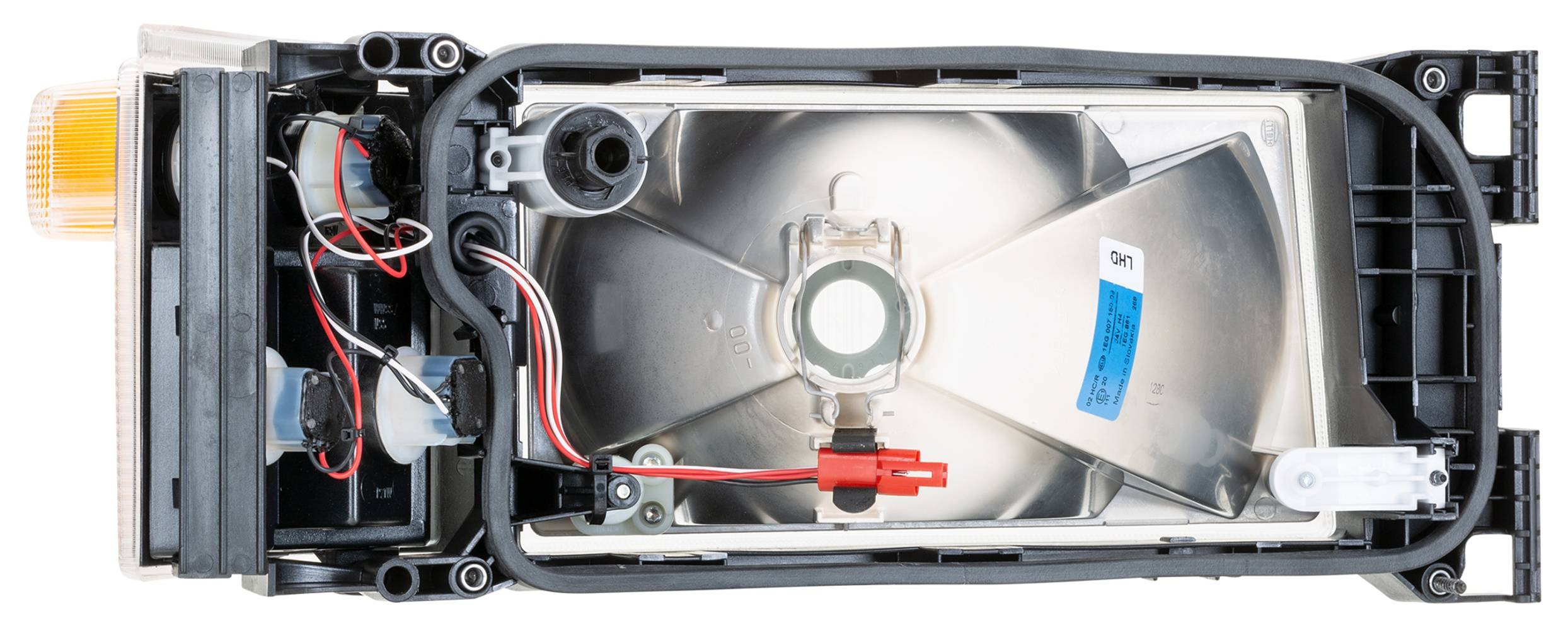 HELLA 1EG 007 150-091 Halogen-Hauptscheinwerfer - links