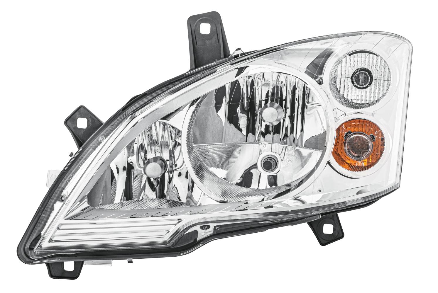 HELLA 1EG 009 627-011 Halogen-Hauptscheinwerfer - links - für u.a. MB Vito / Mixto Box (W639)