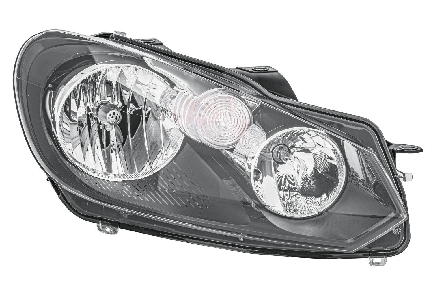 HELLA 1EG 009 901-221 FF/Halogen-Hauptscheinwerfer - rechts - für u.a. VW Golf VI (5K1)