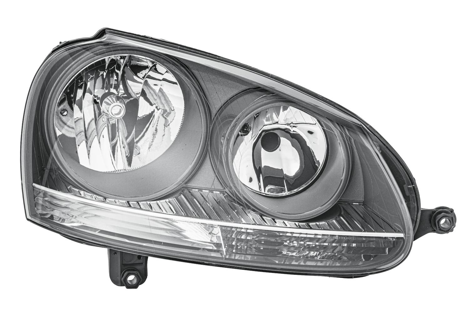 HELLA 1EG 247 007-421 Halogen-Hauptscheinwerfer - rechts - für u.a. VW Golf V (1K1)