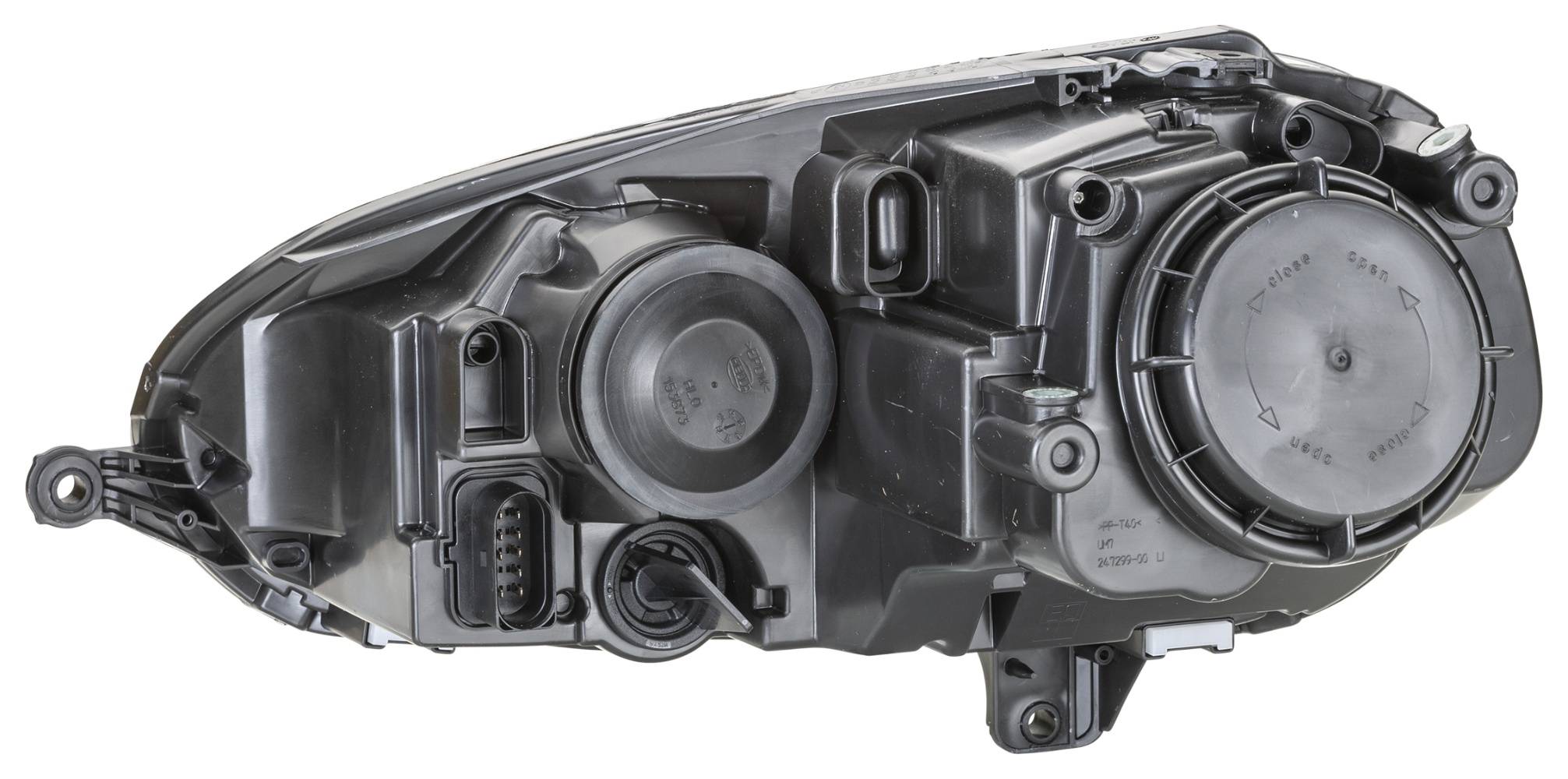 HELLA 1EG 247 007-571 Halogen-Hauptscheinwerfer - links - für u.a. VW Golf V (1K1)