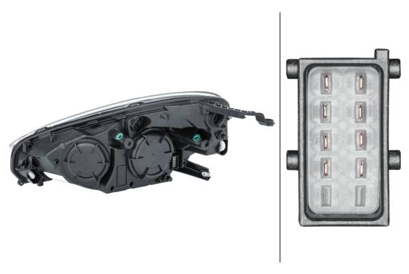 HELLA 1EH 354 811-021 Glühlampe-Hauptscheinwerfer - rechts - für u.a. Opel Adam (M13)