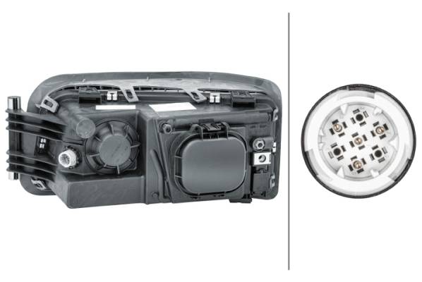 HELLA 1EH 354 984-021 Halogen-Hauptscheinwerfer - rechts
