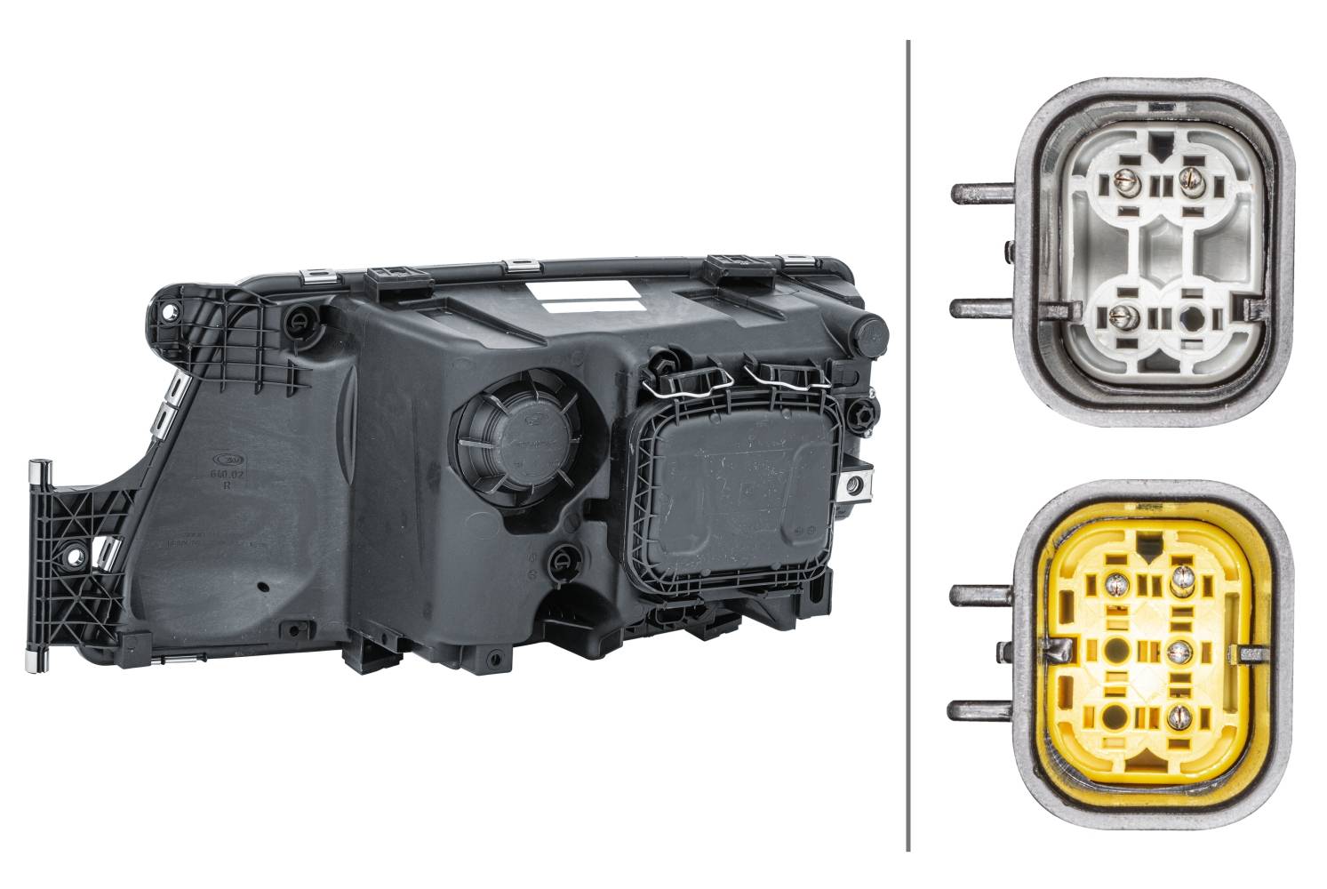 HELLA 1EH 354 987-041 Halogen-Hauptscheinwerfer - rechts
