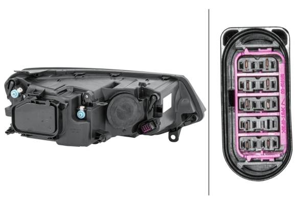 HELLA 1EJ 010 328-211 FF/Halogen-Hauptscheinwerfer - links - für u.a. VW Touareg (7P5, 7P6)