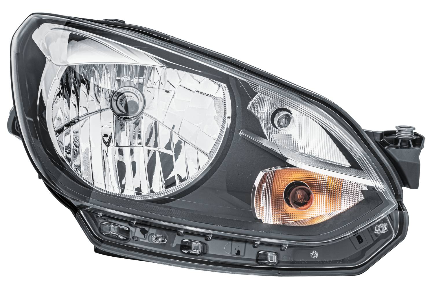 HELLA 1EJ 010 670-021 FF/Halogen-Hauptscheinwerfer - rechts - für u.a. VW Up (121, 122, Bl1, Bl2, Bl