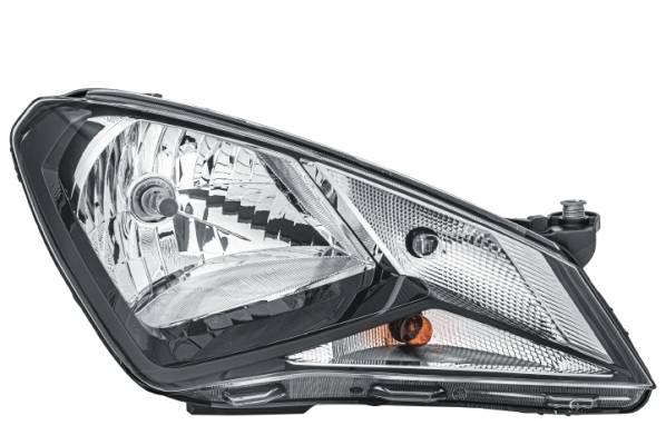 HELLA 1EJ 010 671-021 Halogen-Hauptscheinwerfer - rechts - für u.a. Seat Mii (Kf1, Ke1)