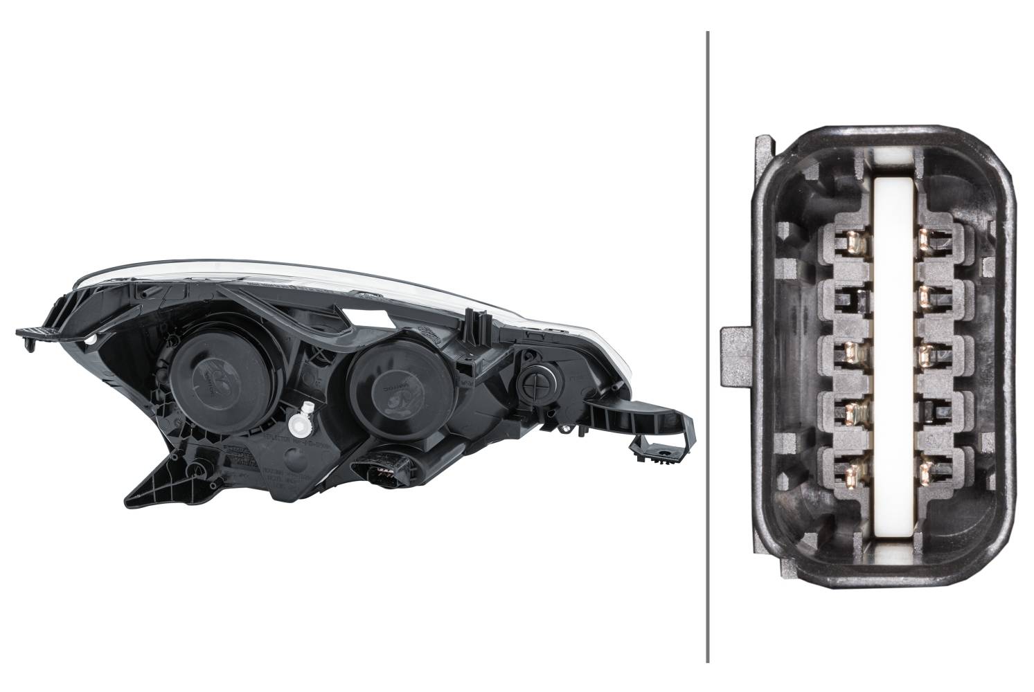 HELLA 1EJ 354 674-051 Glühlampe-Hauptscheinwerfer - links - für u.a. Citroën Ds3