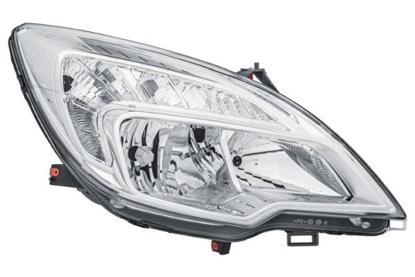 HELLA 1EJ 354 676-021 FF/Halogen-Hauptscheinwerfer - rechts - für u.a. Opel Meriva B Mpv (S10)