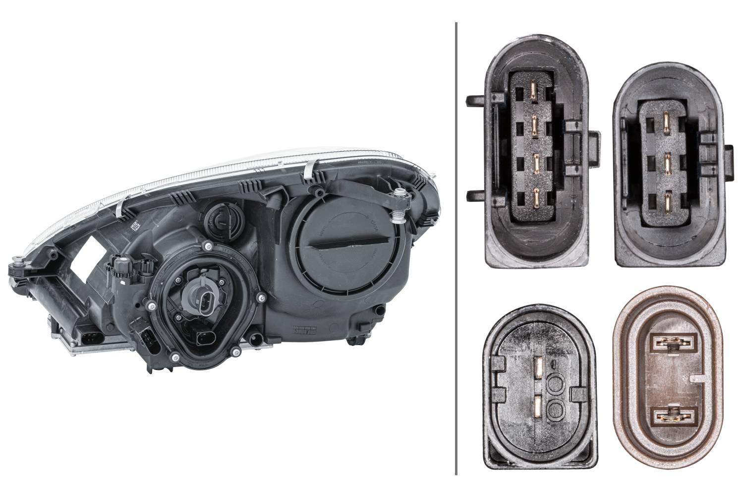 HELLA 1EL 008 361-721 Bi-Xenon-Hauptscheinwerfer - rechts - für u.a. MB Slk (R171)