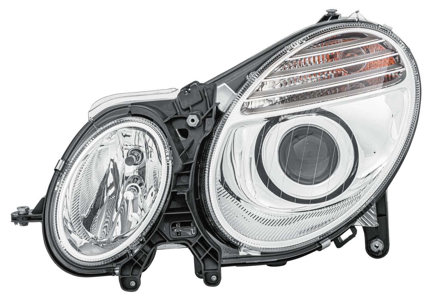 HELLA 1EL 009 260-551 Bi-Xenon/Halogen-Hauptscheinwerfer - links - für u.a. MB E-Class (W211)