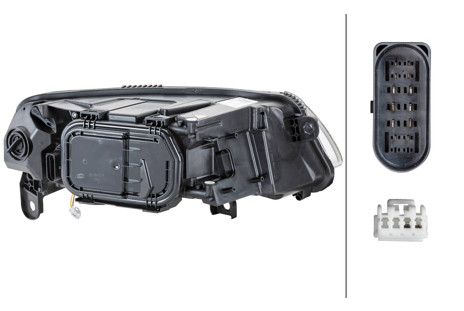 HELLA 1EL 009 925-511 Bi-Xenon-Hauptscheinwerfer - links - für u.a. Audi (Faw) A6L (C6, 4Z8)