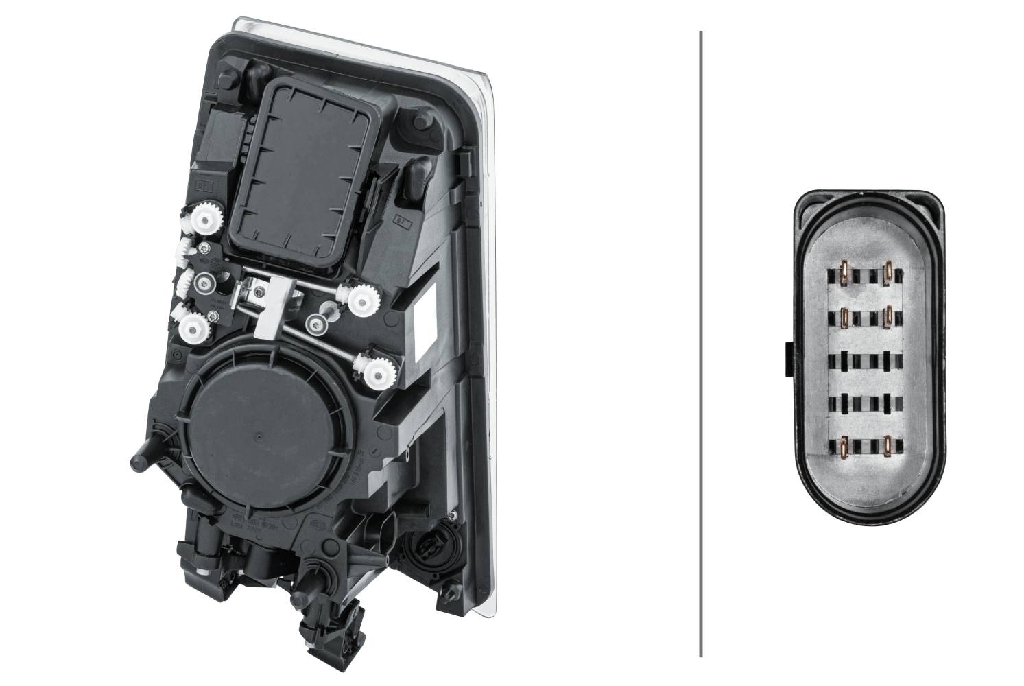 HELLA 1EL 010 478-091 DE/Halogen-Hauptscheinwerfer - links