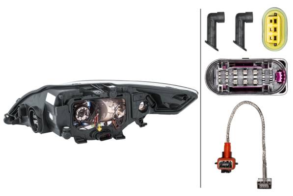 HELLA 1EL 010 541-101 Bi-Xenon-Hauptscheinwerfer - rechts - für u.a. Ford Mondeo IV Turnier (Ba7)
