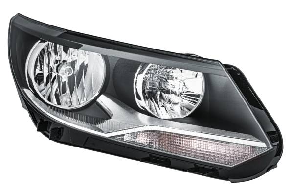 HELLA 1EL 010 749-221 FF/Halogen-Hauptscheinwerfer - rechts - für u.a. VW (SVW) Tiguan (591, 592)