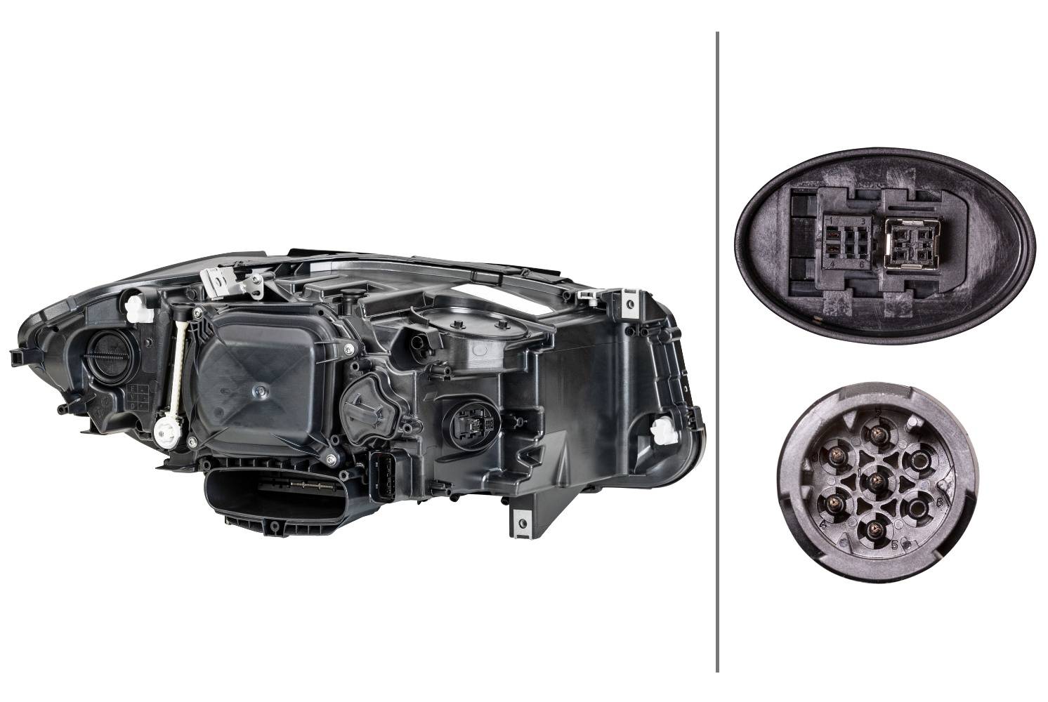 HELLA 1EL 011 087-711 Bi-Xenon/LED-Hauptscheinwerfer - links - für u.a. BMW (Brilliance) 5 Series (F