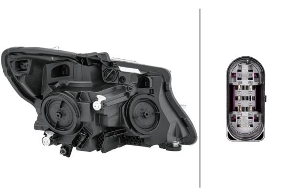 HELLA 1EL 011 284-511 FF/Halogen-Hauptscheinwerfer - links - für u.a. MB V-Class (W447)